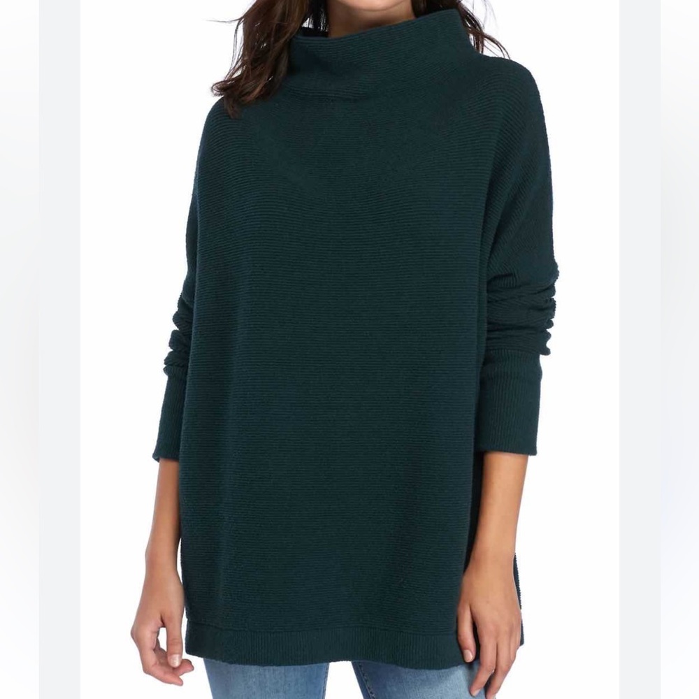 Dark Green Free People Ottoman Sweater